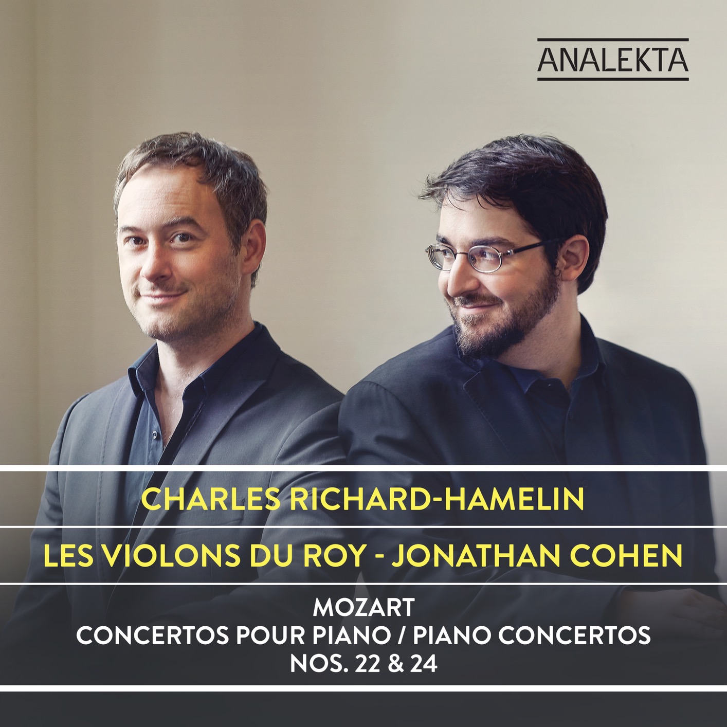 Charles Richard-Hamelin, Les Violons du Roy & Jonathan Cohen - Mozart: Piano Concertos Nos. 22 & 24 (2020) [FLAC 24bit/192kHz]