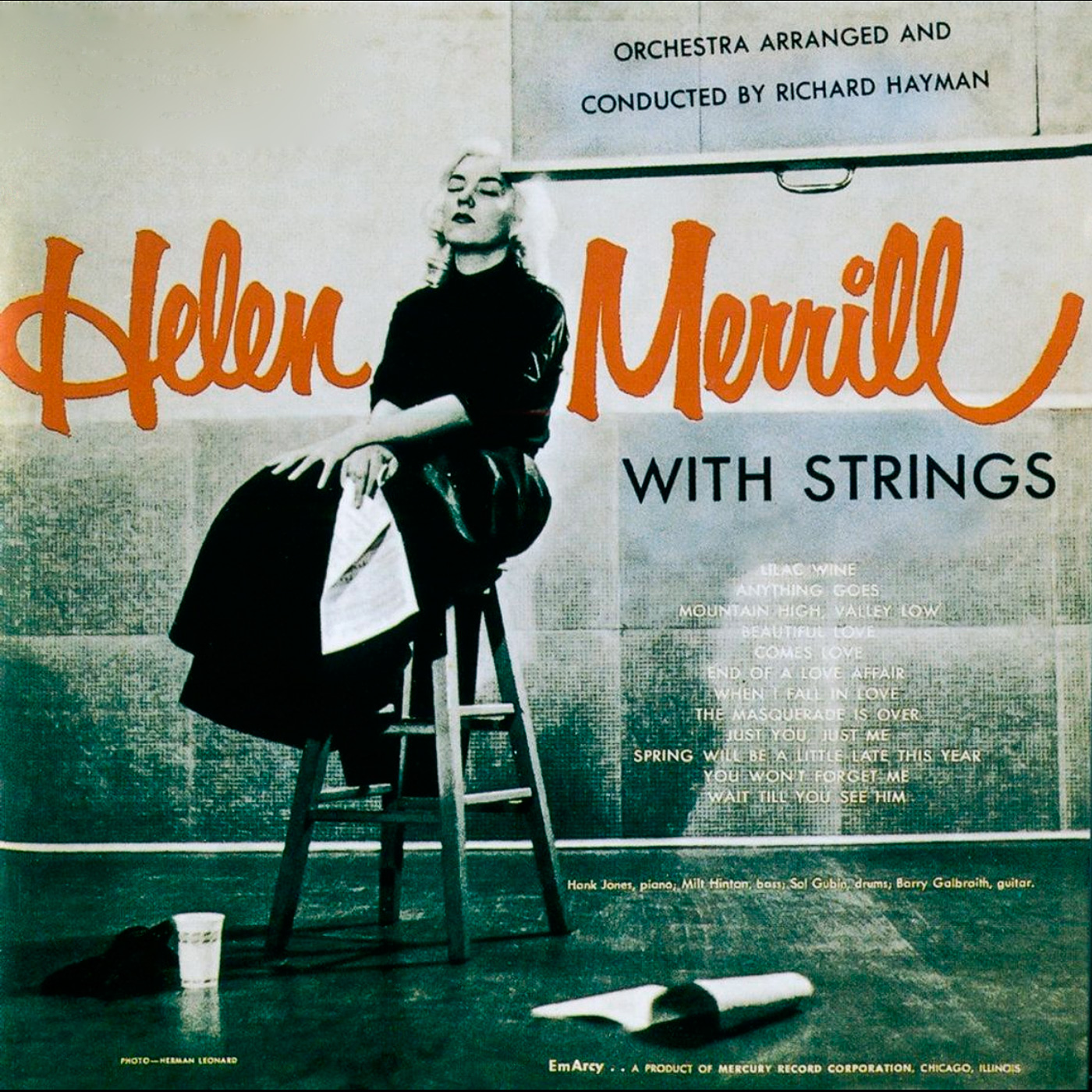 Helen Merrill - Helen Merrill With Strings (1955/2019) [FLAC 24bit/44,1kHz]