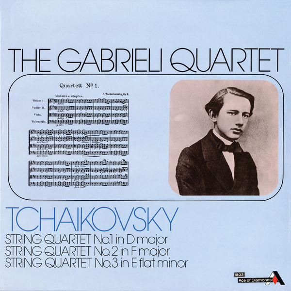 Gabrieli String Quartet - Tchaikovsky - Complete String Quartets (1977/2020) [FLAC 24bit/96kHz]