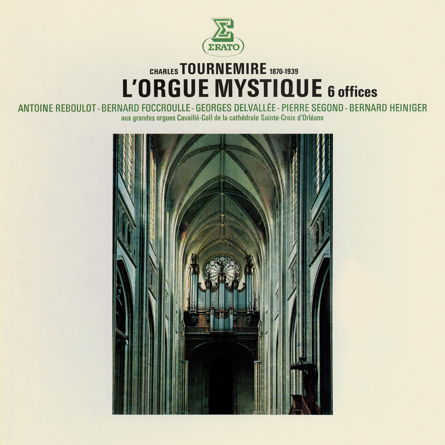Antoine Reboulot, Bernard Foccroulle & Georges Delvallee – Tournemire: L’orgue mystique (Aux grandes orgues de la cathedrale d’Orleans) (Remastered) (1982/2020) [FLAC 24bit/48kHz]