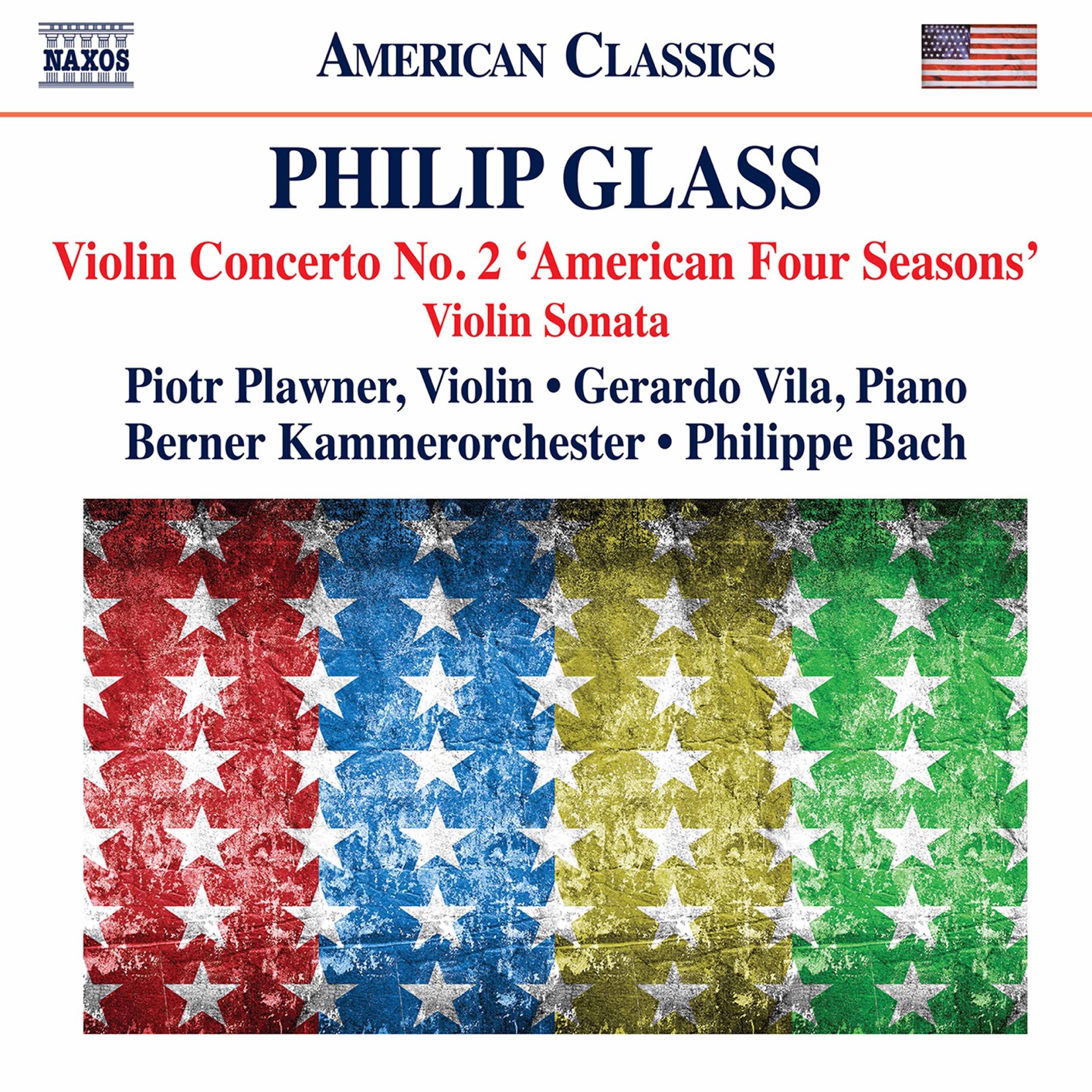 Piotr Plawner – Glass: Violin Concerto No. 2 “The American Four Seasons” & Violin Sonata (2020) [FLAC 24bit/96kHz]
