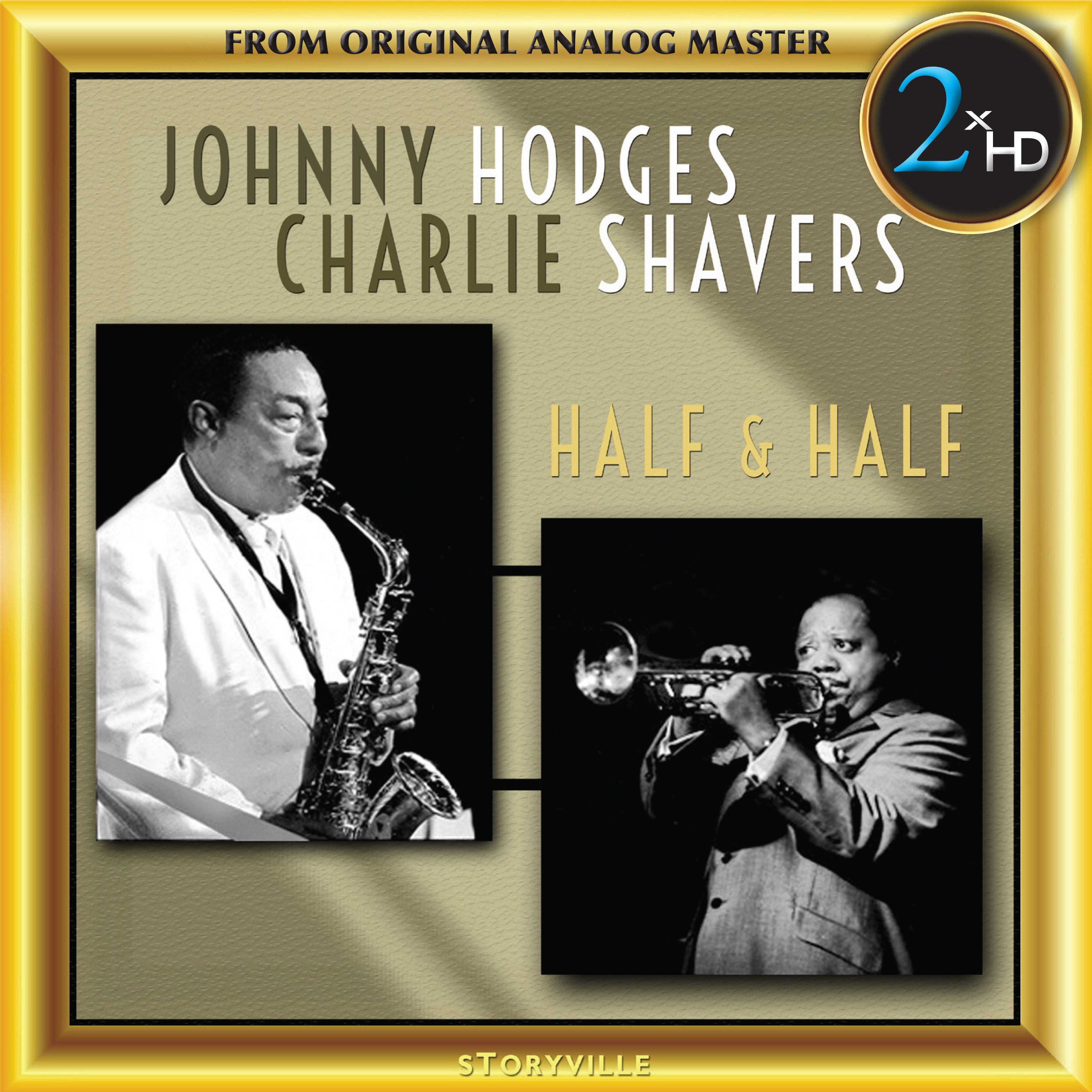 Johnny Hodges & Charlie Shavers - Half and Half (1981/2018) [HDTracks FLAC 24bit/192kHz]