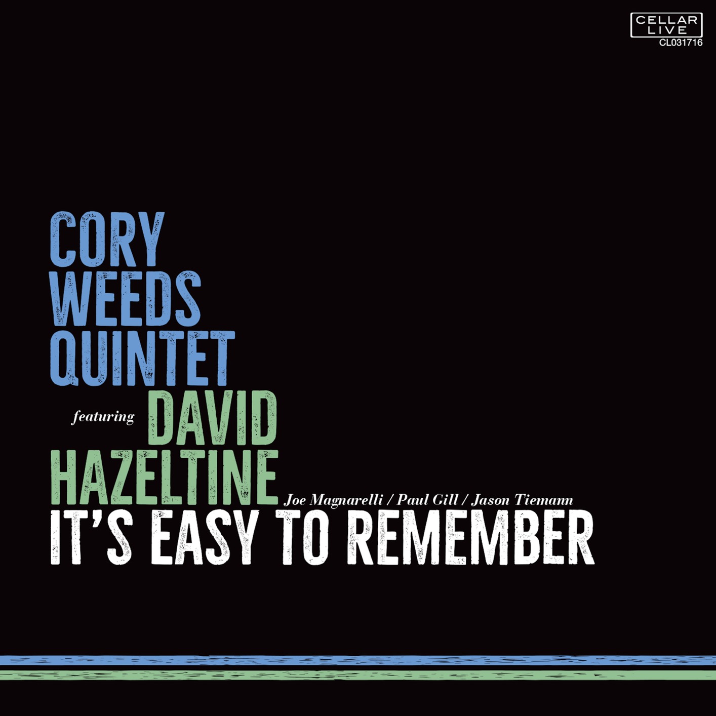 Cory Weeds Quintet – Its Easy to Remember (2016/2020) [FLAC 24bit/96kHz]