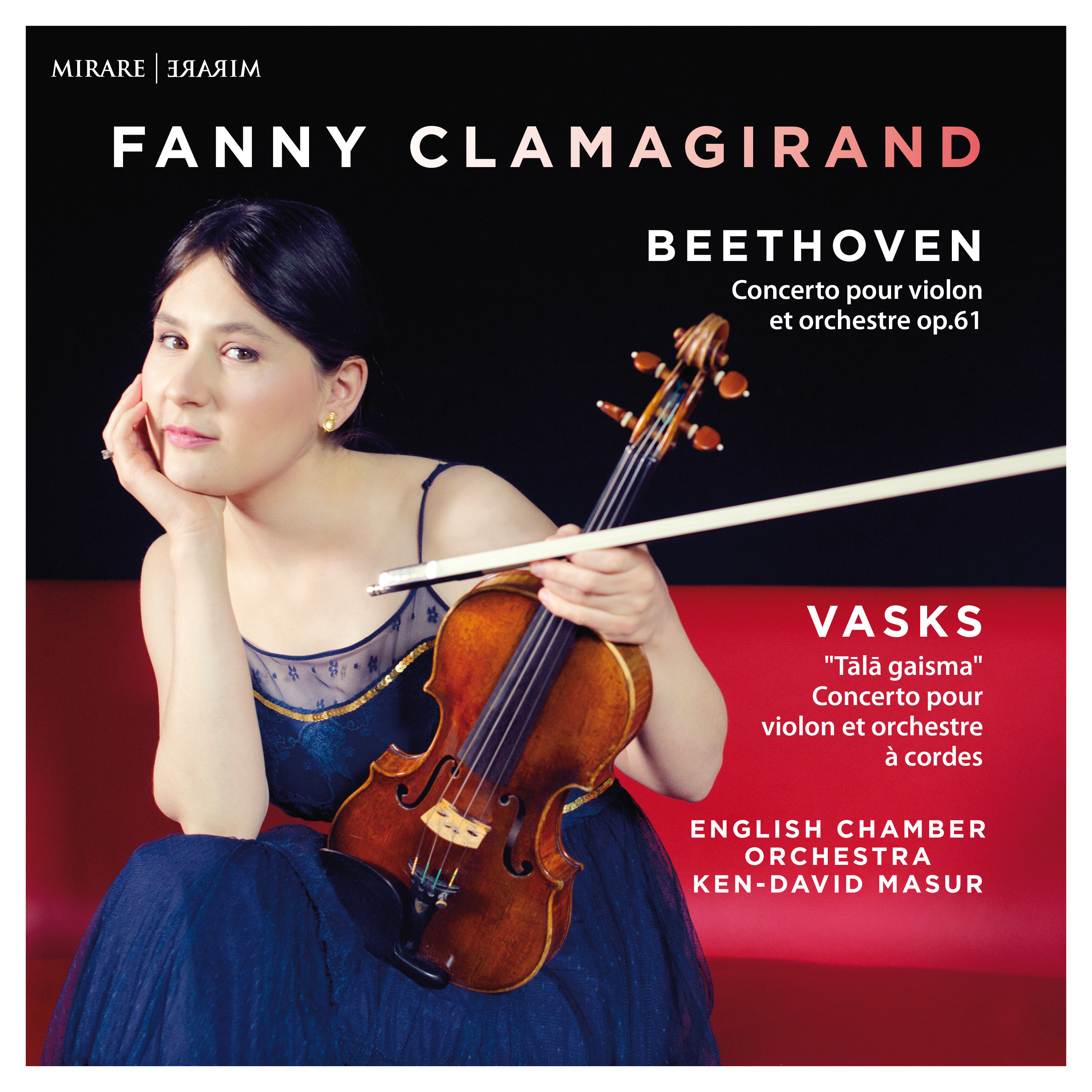 Fanny Clamagirand, English Chamber Orchestra and Ken David Masur - Beethoven, Vasks (2020) [FLAC 24bit/96kHz]