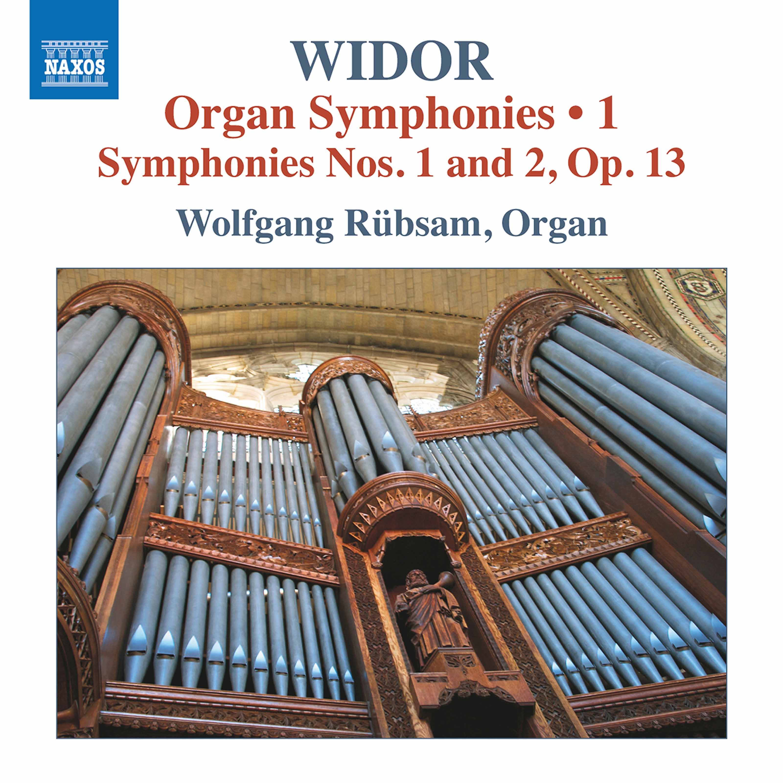Wolfgang Rubsam - Widor: Organ Symphonies, Vol.1 - Symphonies Nos. 1 and 2, Op. 13 (2020) [FLAC 24bit/96kHz]