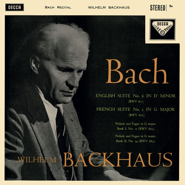 Wilhelm Backhaus – Bach Recital (Remastered) (1957/2020) [FLAC 24bit/44,1kHz]