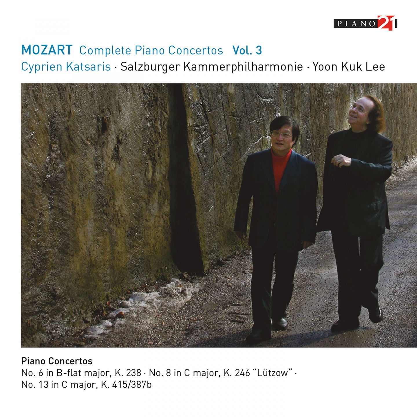 Cyprien Katsaris - Mozart Complete Piano Concertos, Vol. 3 (Live - K. 238, 246 & 415) (2020) [FLAC 24bit/48kHz]