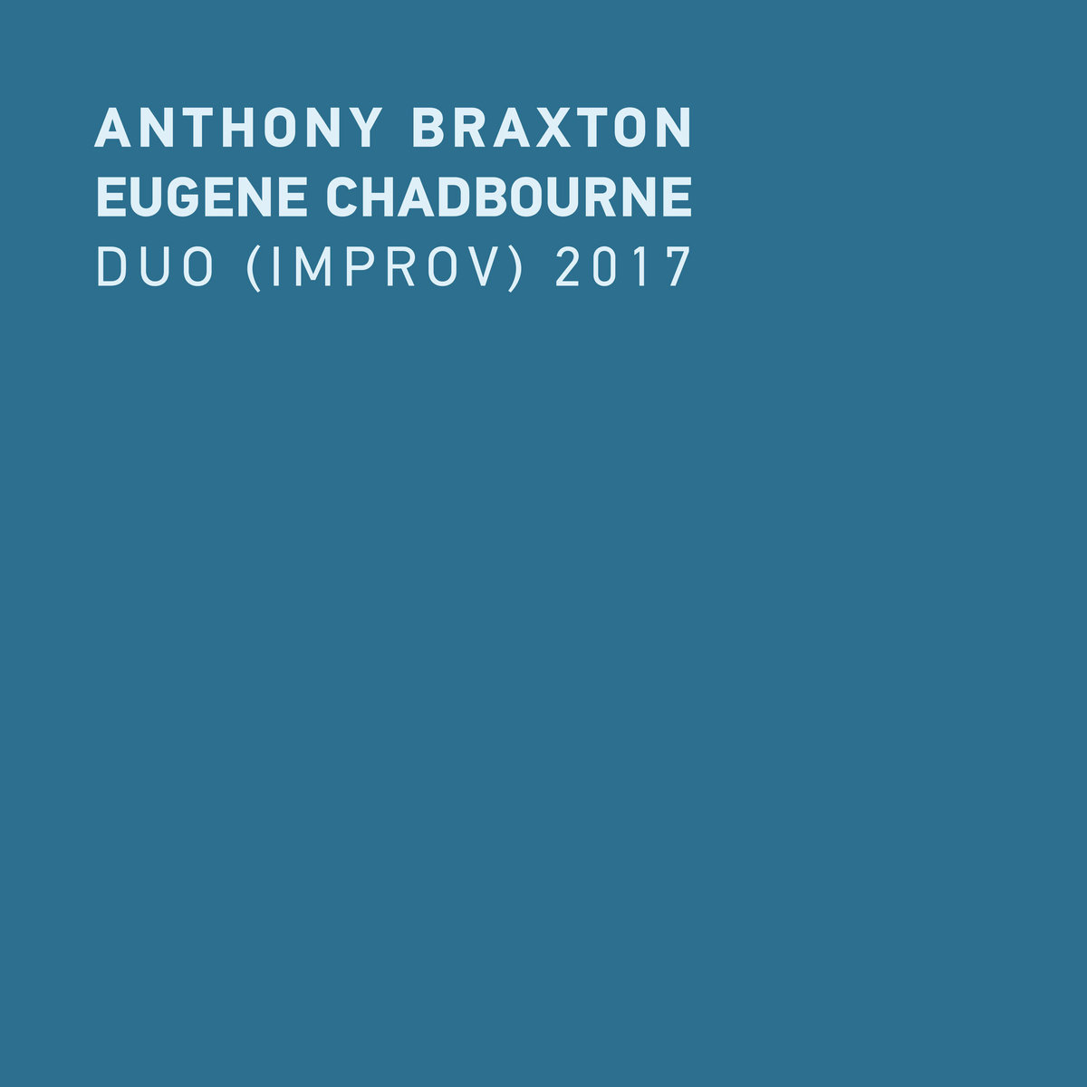 Anthony Braxton & Eugene Chadbourne - Duo (Improv) 2017 (2020) [FLAC 24bit/48kHz]