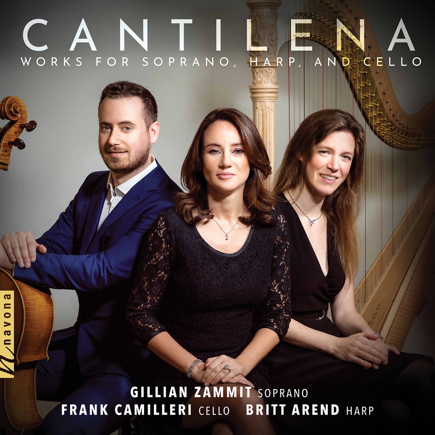Gillian Zammit, Frank Camilleri – Cantilena – Works for Soprano, Harp & Cello (2020) [FLAC 24bit/96kHz]
