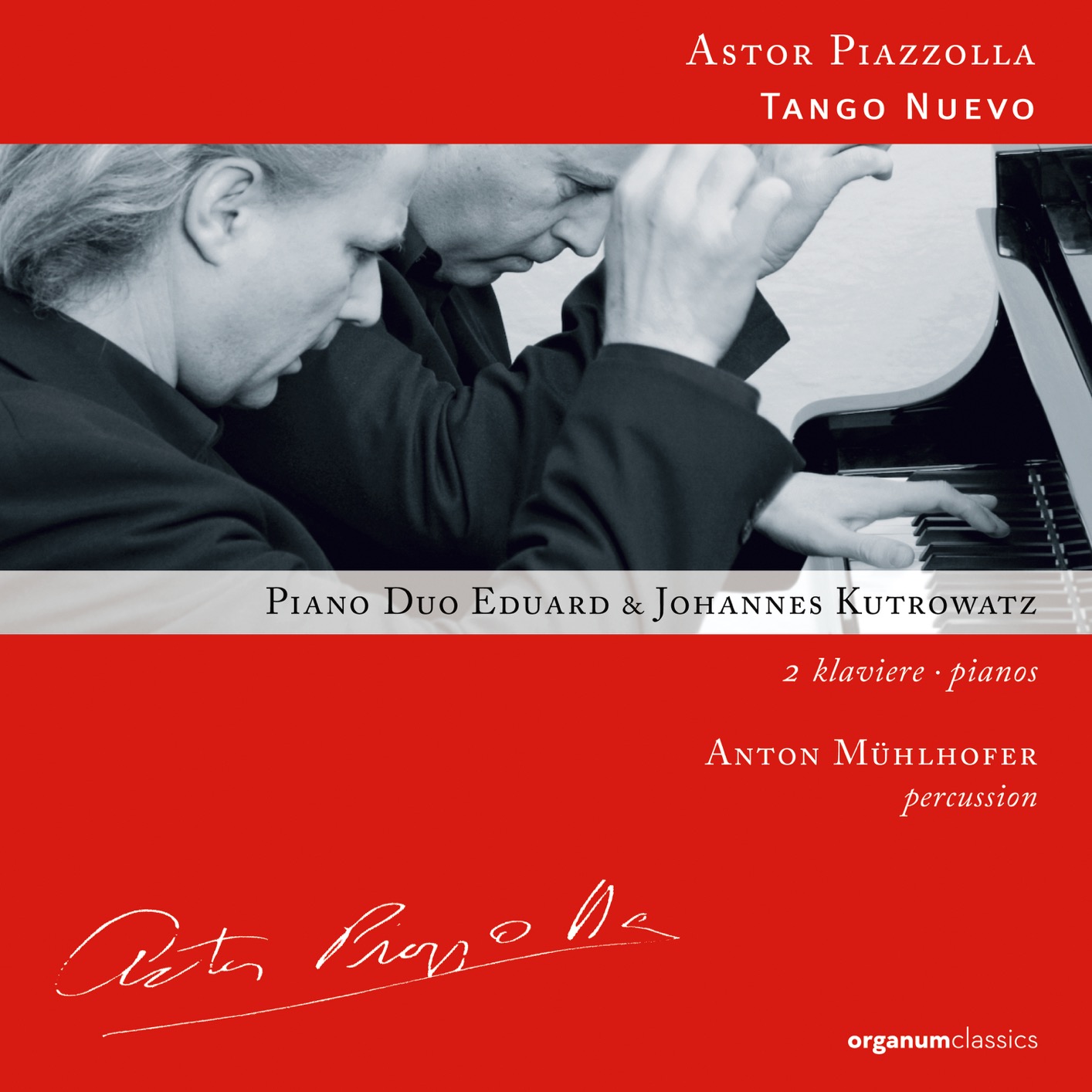 Piano Duo Eduard & Johannes Kutrowatz – Astor Piazzolla – Tango Nuevo (2020) [FLAC 24bit/88,2kHz]