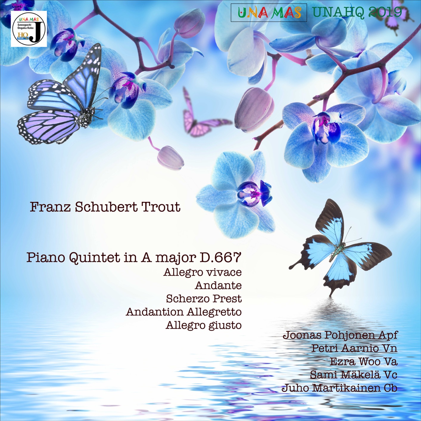 Juho Quintet – Franz Schubert Trout (2020) [FLAC 24bit/192kHz]