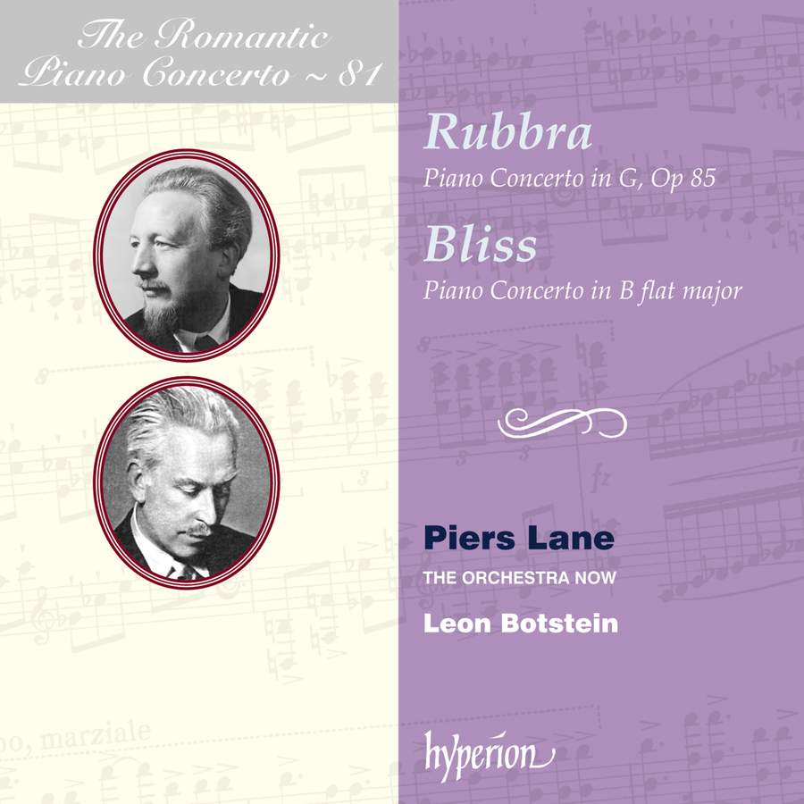 Piers Lane, The Orchestra Now & Leon Botstein – Rubbra & Bliss: Piano Concertos (2020) [FLAC 24bit/88,2kHz]