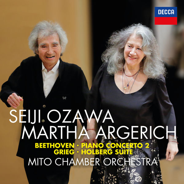 Seiji Ozawa, Martha Argerich - Beethoven - Piano Concerto No. 2; Grieg - Holberg Suite (2020) [FLAC 24bit/96kHz]