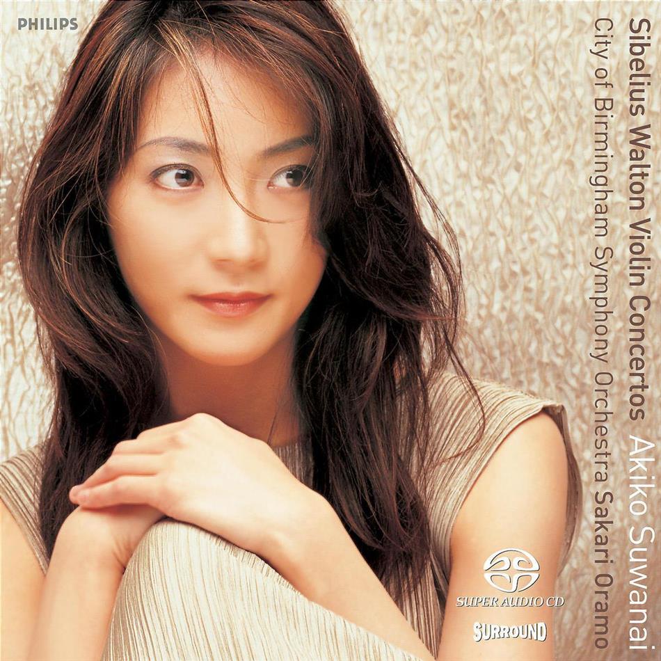 Akiko Suwanai (諏訪内晶子), City Of Birmingham Symphony Orchestra – Sibelius & Walton: Violin Concertos (2003) MCH SACD ISO + FLAC 24bit/96kHz
