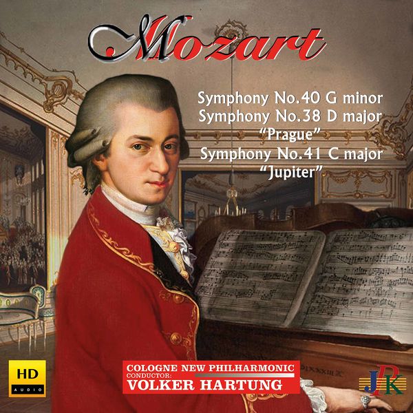Cologne New Philharmonic & Volker Hartung - Mozart - Symphonies Nos. 38, 40 & 41 (2020) [FLAC 24bit/48kHz]