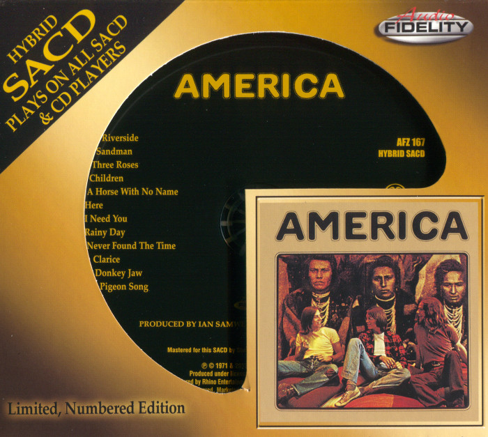 America - America (1971) [Audio Fidelity 2013] SACD ISO