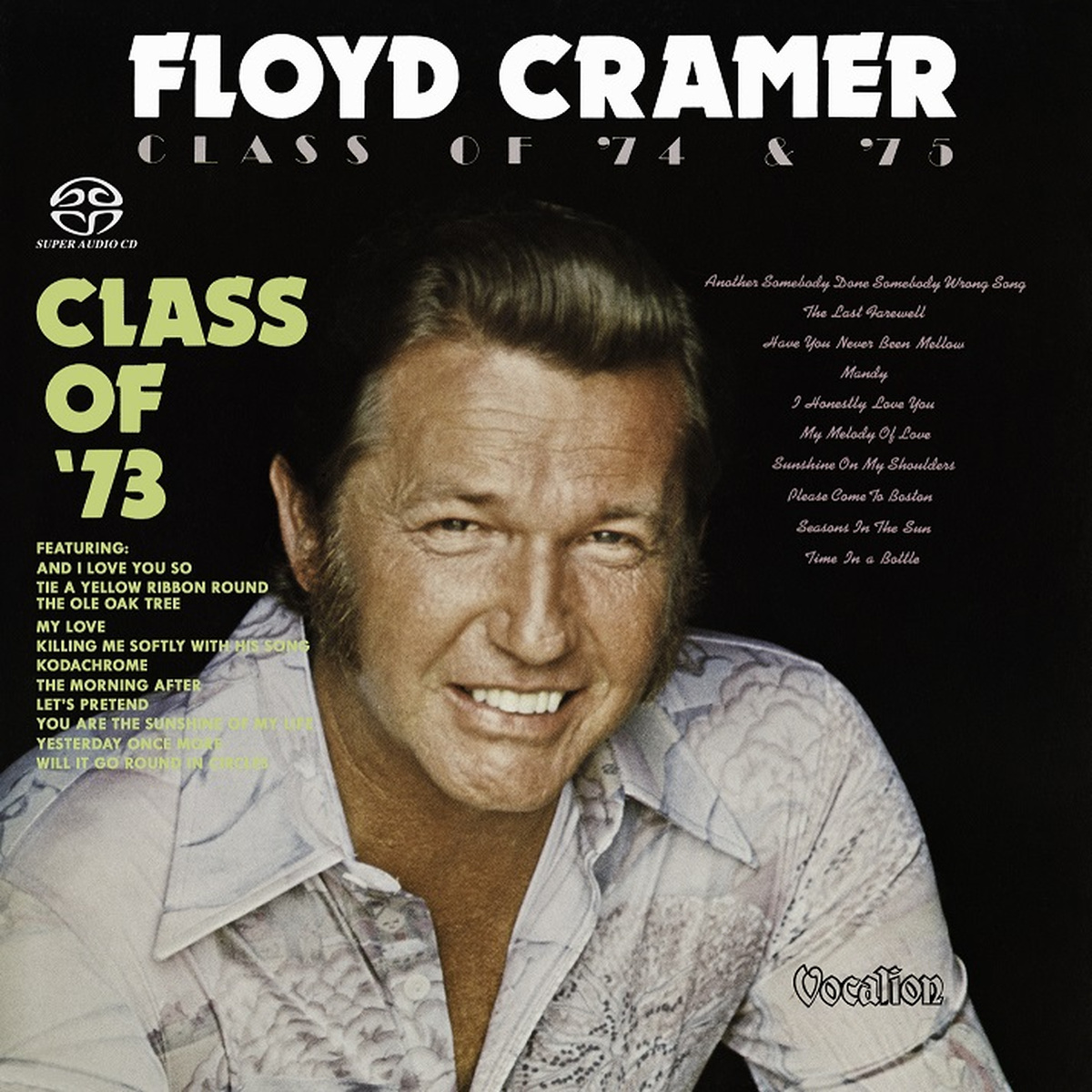 Floyd Cramer - Class Of ’73 & Class Of ’74-’75 (1973/1975) [Reissue 2016] MCH SACD ISO + FLAC 24bit/88,2kHz