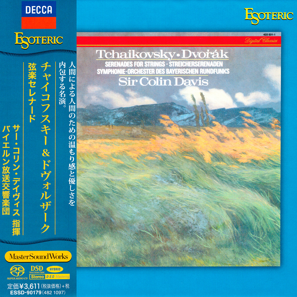 Sir Colin Davis, BRSO – Tchaikovsky & Dvorak: Serenades for Strings (1988) [Japan 2017] SACD ISO + FLAC 24bit/48kHz