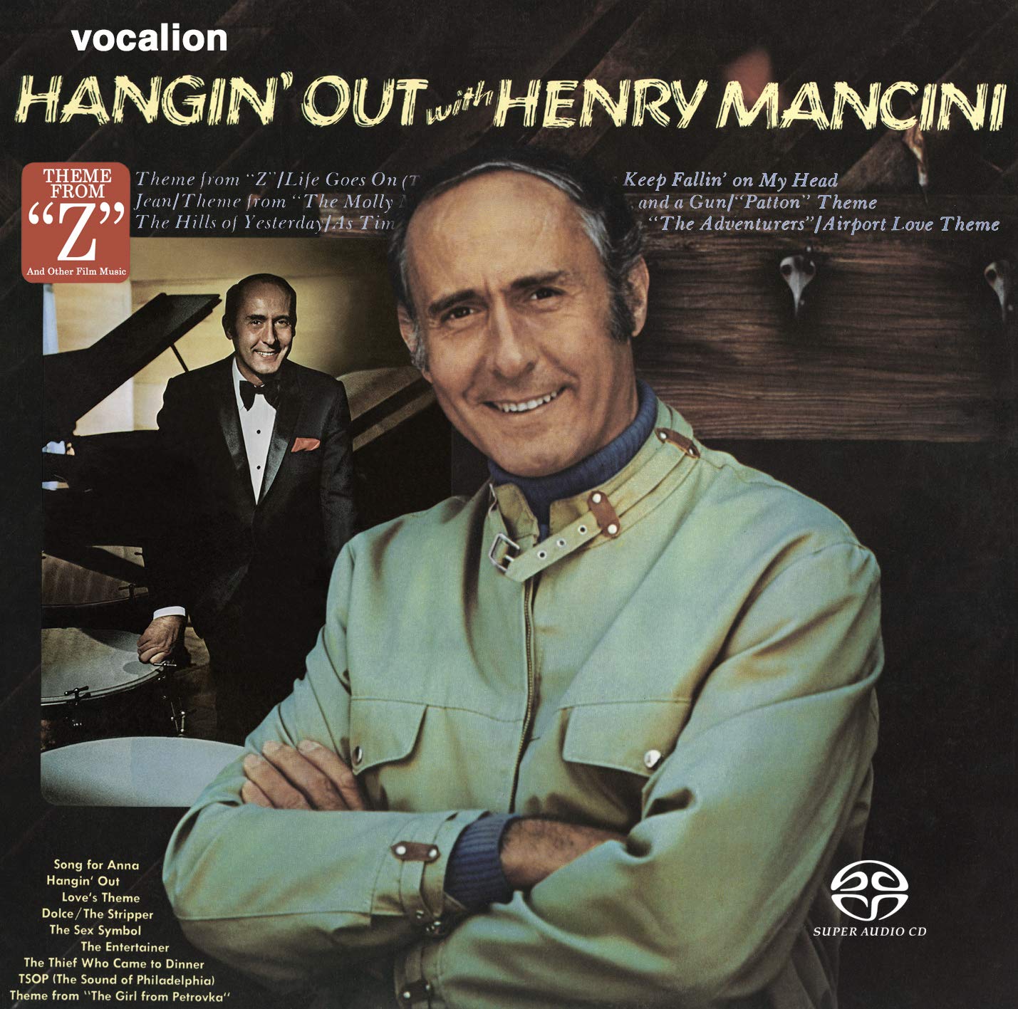 Henry Mancini – Hangin’ Out & Theme from Z (1974 & 1970) [Reissue 2019] MCH SACD ISO + FLAC 24bit/96kHz