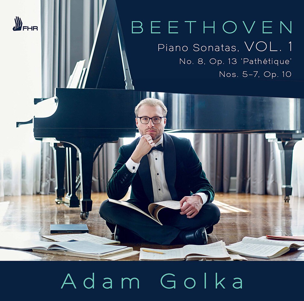 Adam Golka – Beethoven: Piano Sonatas, Vol. 1 (2020) [FLAC 24bit/96kHz]