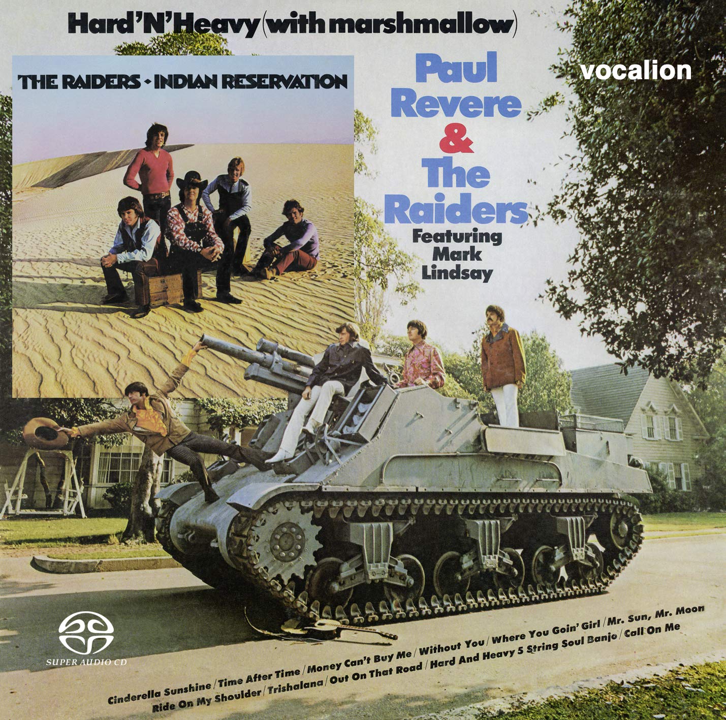Paul Revere and The Raiders – Hard ‘N’ Heavy & Indian Reservation (1969 & 1971) [Reissue 2019] MCH SACD ISO + FLAC 24bit/96kHz