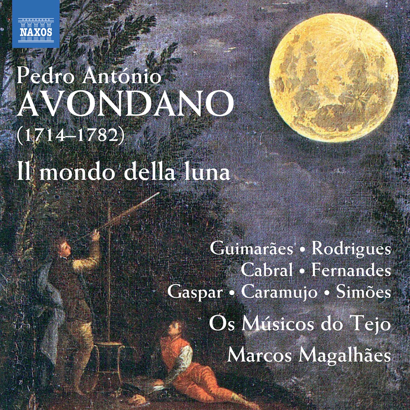 Marcos Magalhaes, Os Musicos do Tejo - Avondano: Il mondo della luna (Excerpts) (2020) [FLAC 24bit/48kHz]