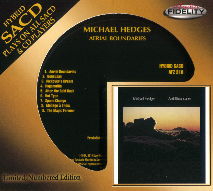 Michael Hedges – Aerial Boundaries (1984) [Audio Fidelity 2015] SACD ISO + FLAC 24bit/96kHz