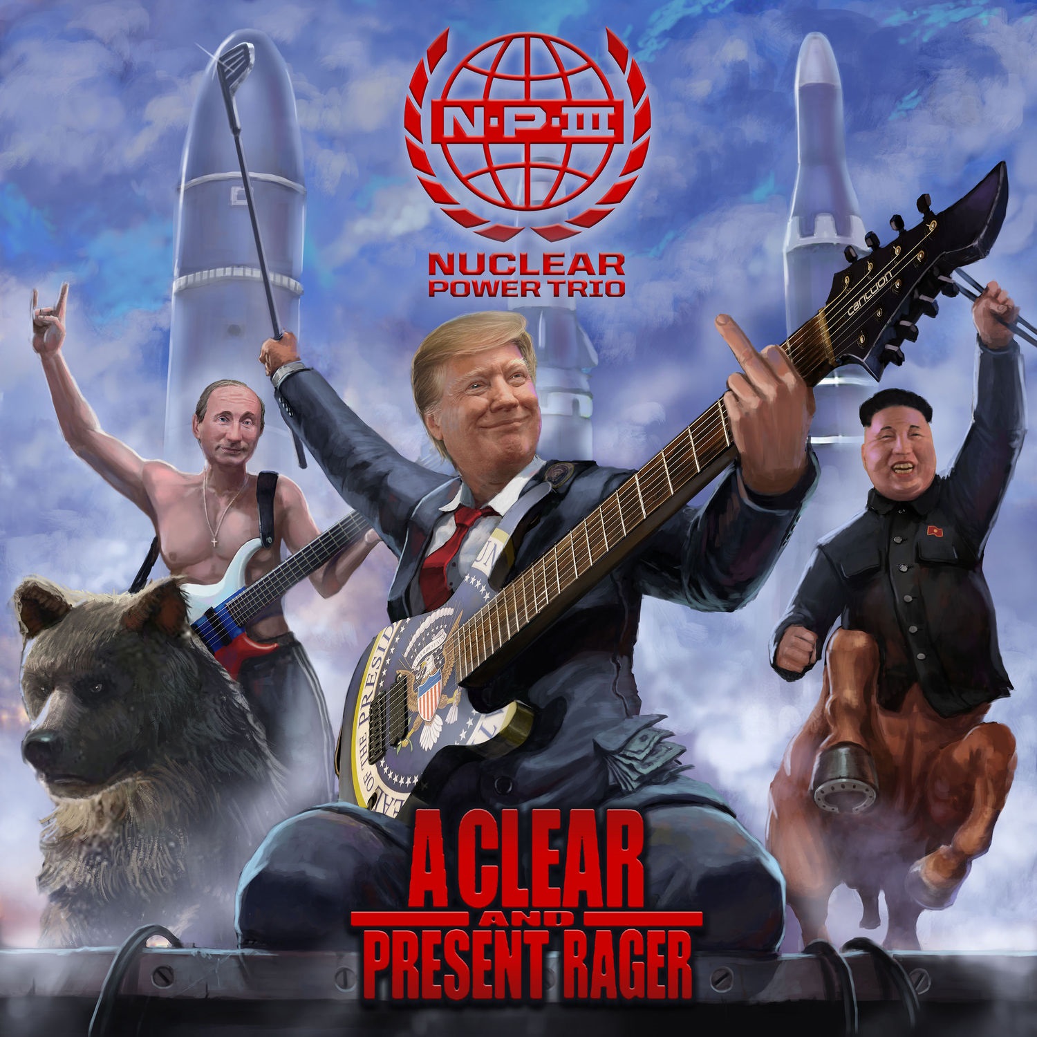 Nuclear Power Trio – A Clear And Present Rager (EP) (2020) [FLAC 24bit/48kHz]