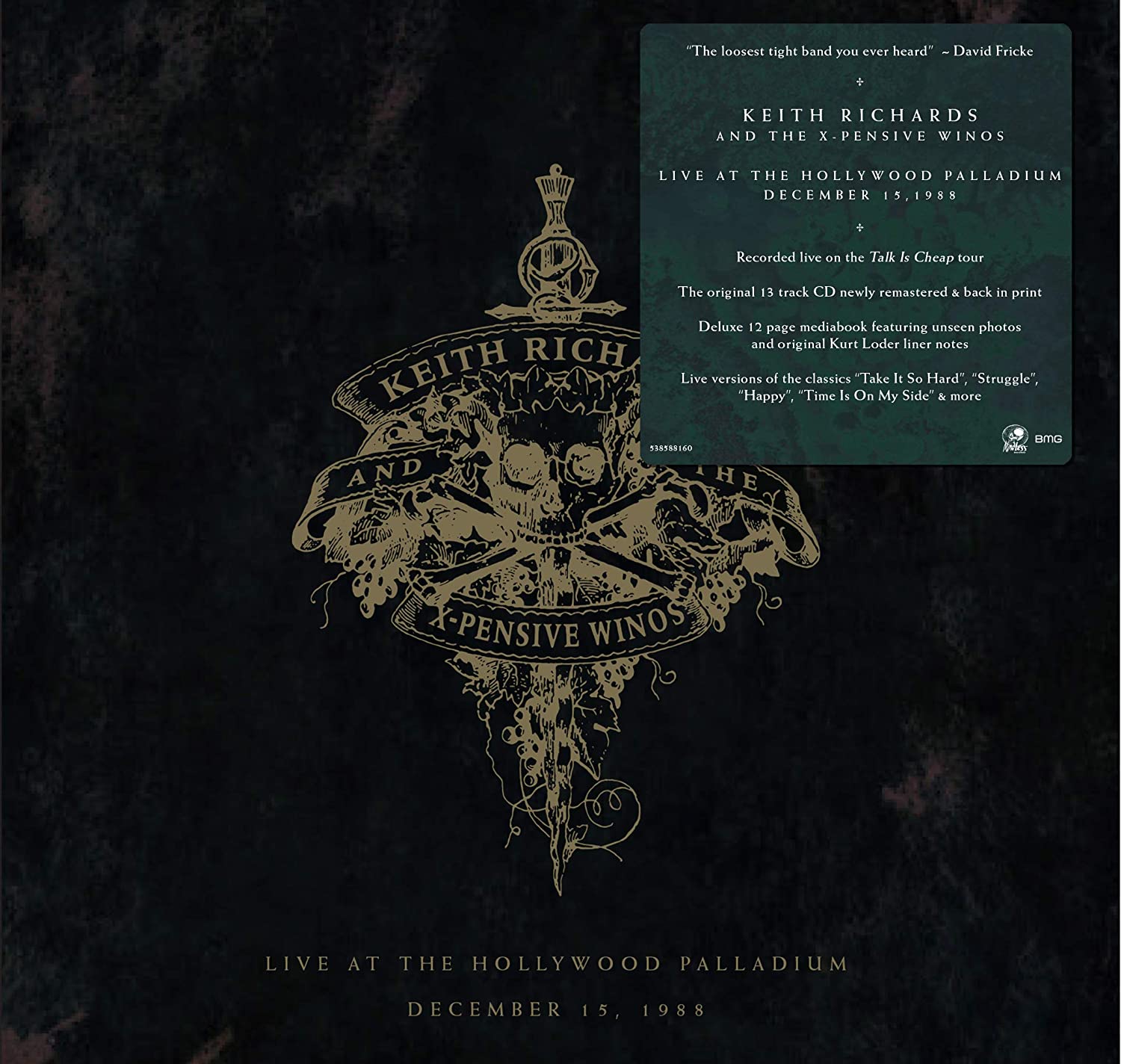 Keith Richards - Live at the Hollywood Palladium (2020) [FLAC 24bit/96kHz]