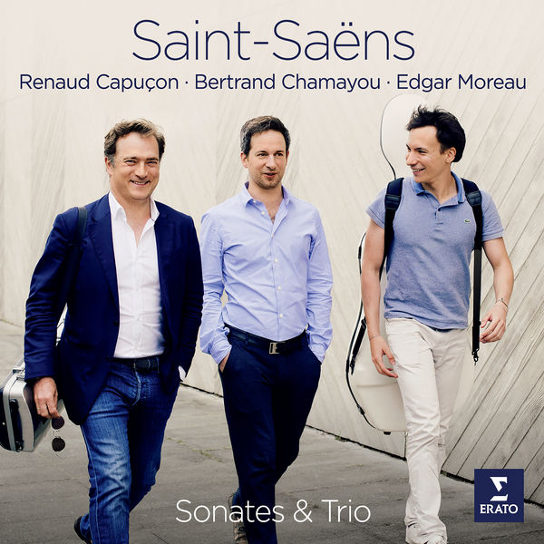 Renaud Capucon - Saint-Saens Violin Sonata No. 1, Cello Sonata No. 1 & Piano Trio No. 2 (2020) [FLAC 24bit/96kHz]