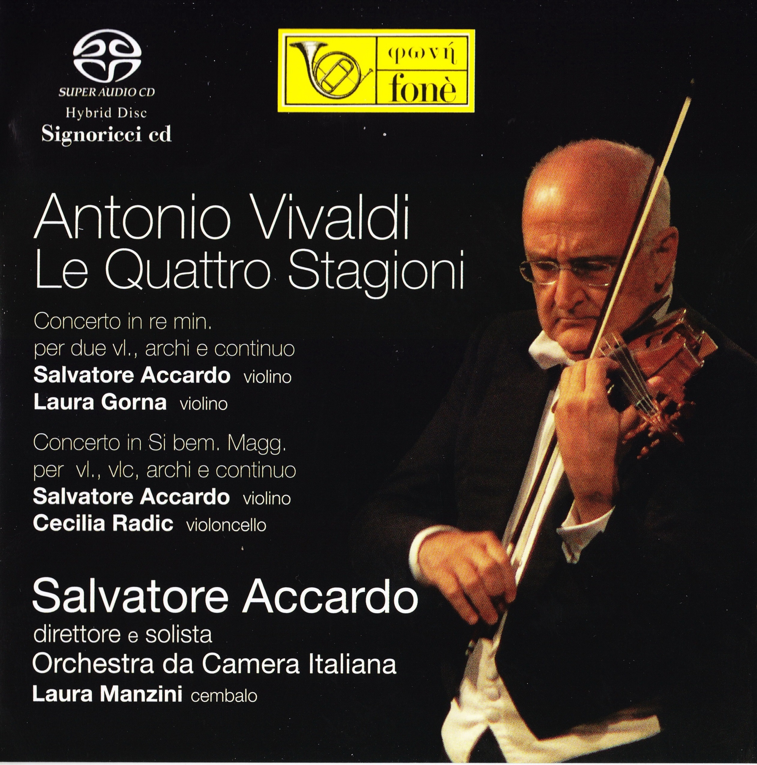 Salvatore Accardo - Antonio Vivaldi: Le Quattro Stagioni (2009) SACD ISO