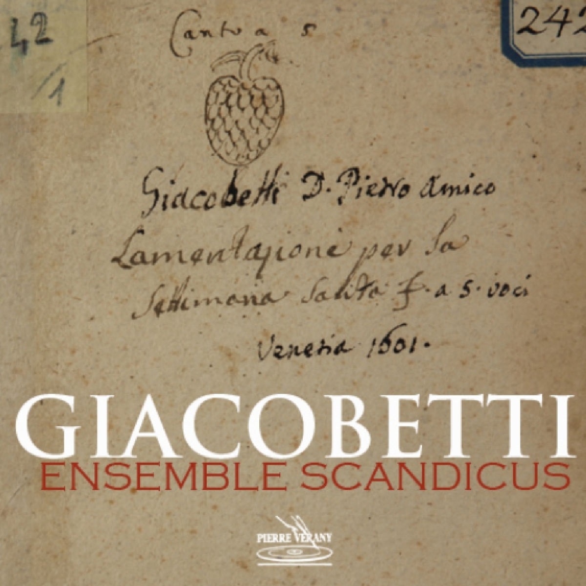 Ensemble Scandicus – Giacobetti: Lamentazioni (2017) [FLAC 24bit/88,2kHz]