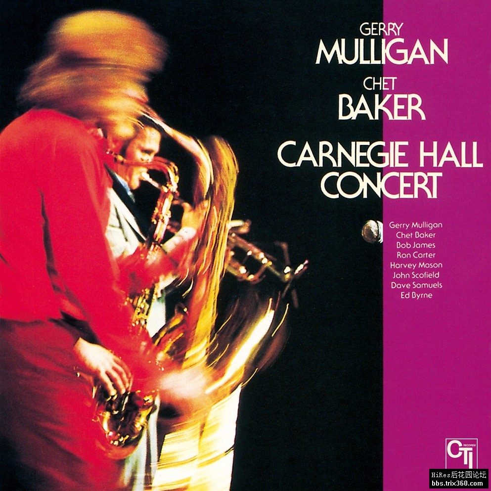 Gerry Mulligan & Chet Baker – Carnegie Hall Concert (Remastered) (1975/2017) [FLAC 24bit/192kHz]