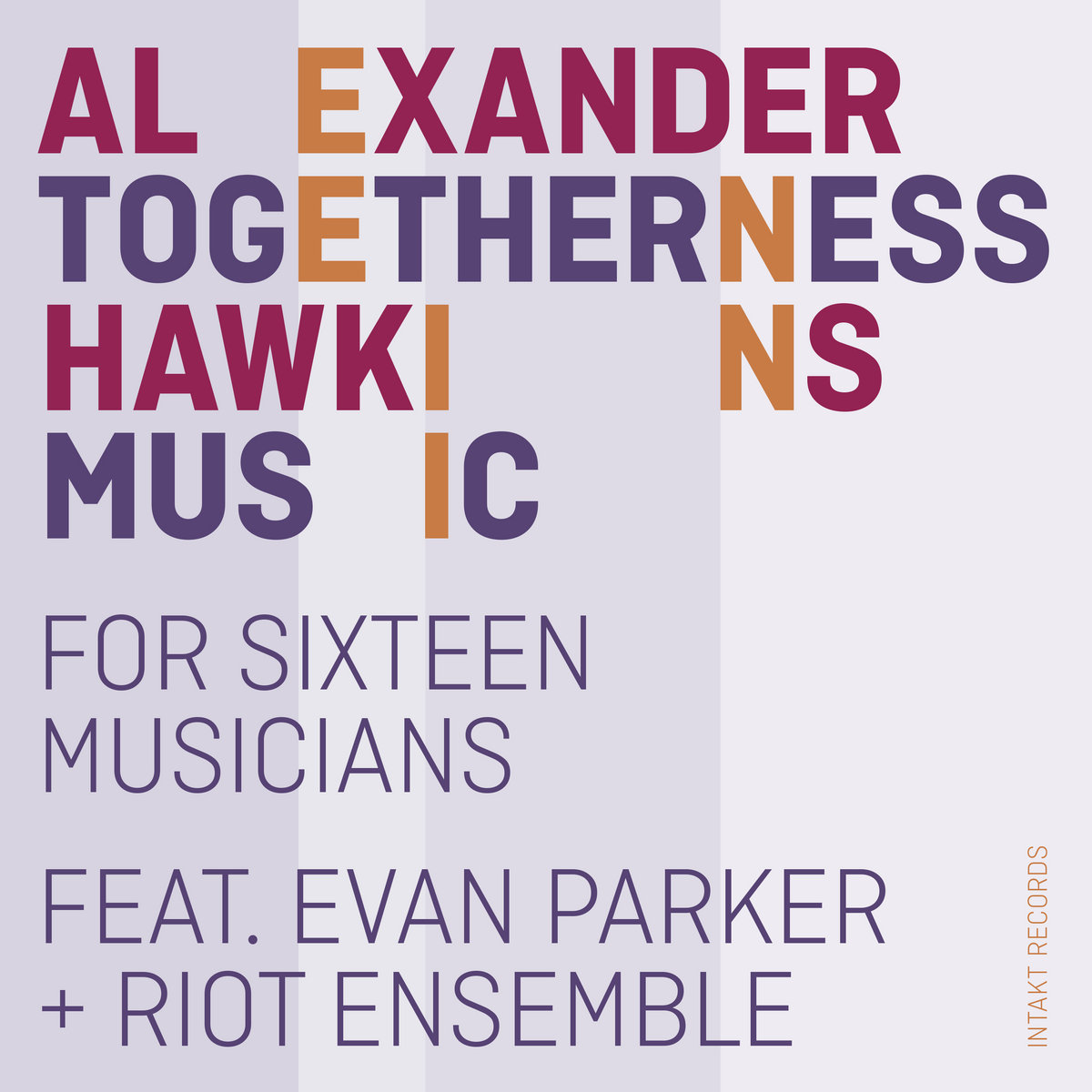 Alexander Hawkins feat. Evan Parker & Riot Ensemble - Togetherness Music (2021) [FLAC 24bit/48kHz]
