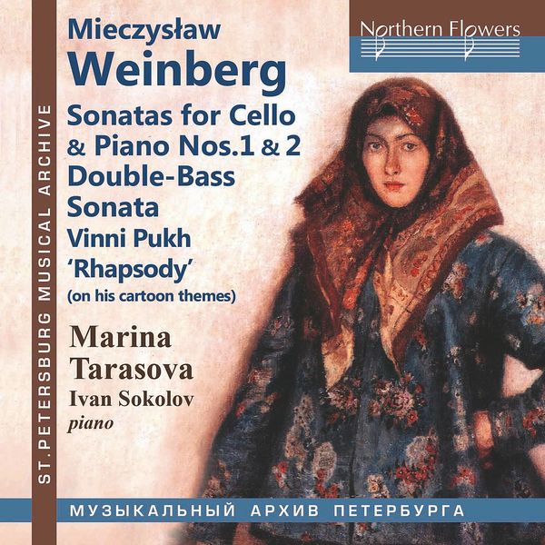 Marina Tarasova & Ivan Sokolov – Weinberg – Works for Cello & Piano (2021) [FLAC 24bit/44,1kHz]