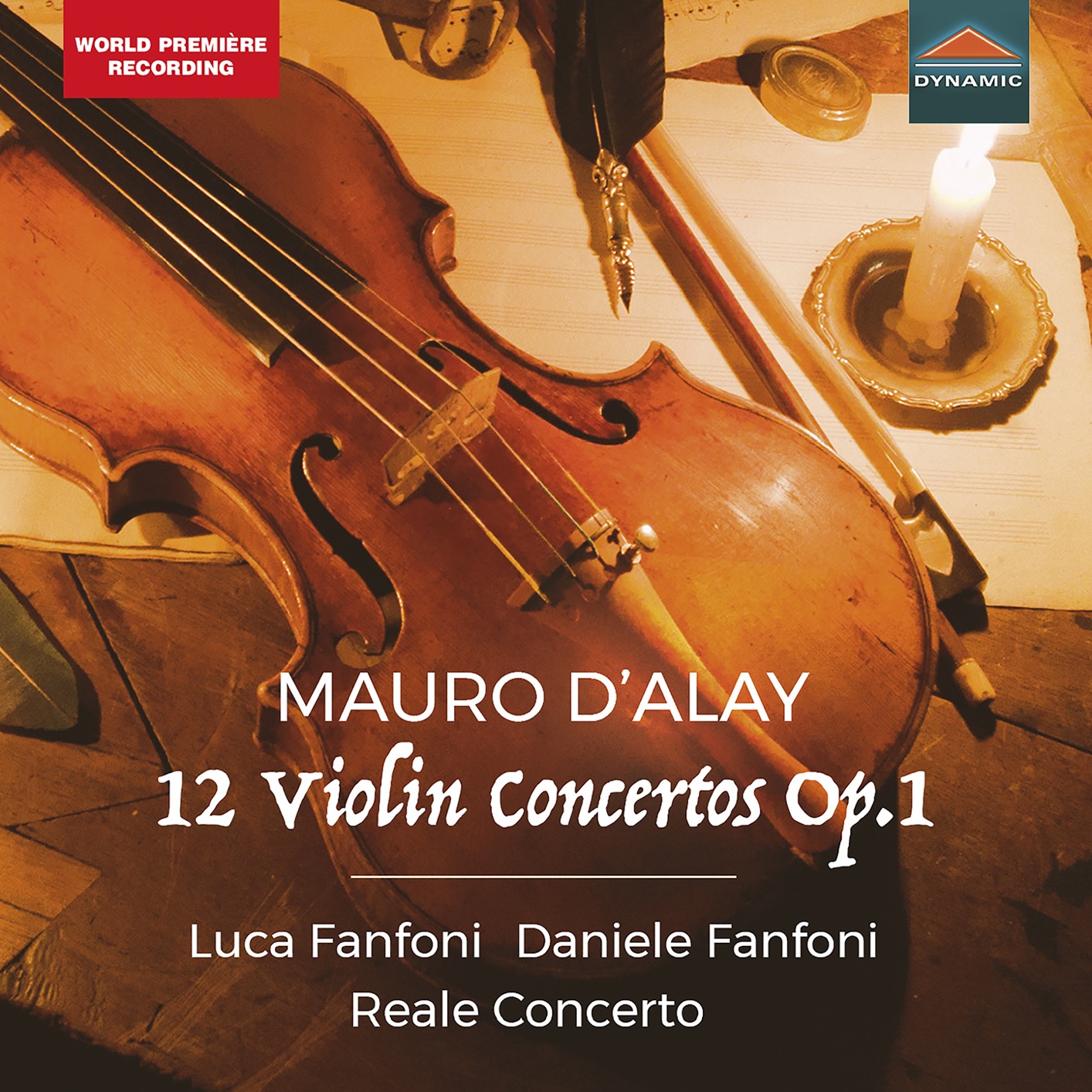 Luca Fanfoni, Daniele Fanfoni, Reale Concerto – Mauro D’Alay, 12 Violin Concertos Op.1 (2021) [FLAC 24bit/48kHz]