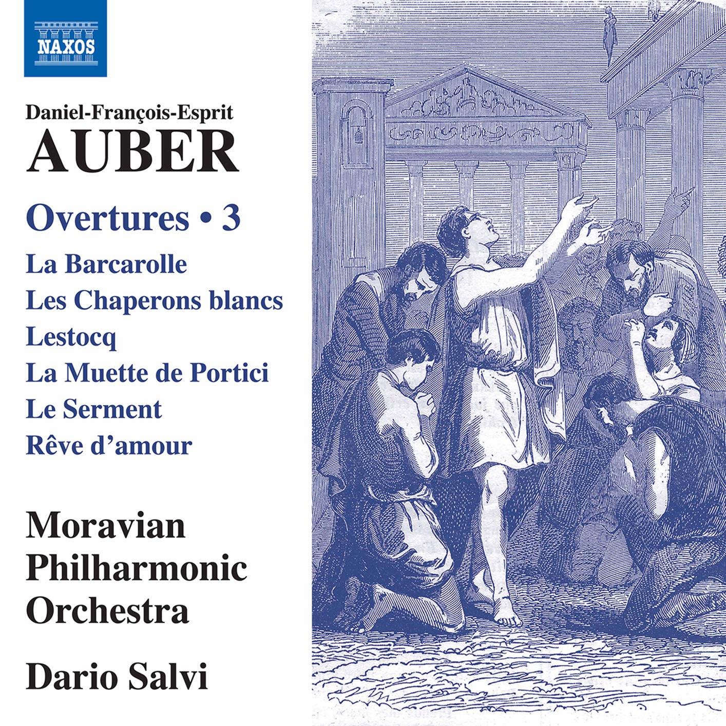 Moravian Philharmonic Orchestra, Dario Salvi – Auber Overtures, Vol. 3 (2021) [FLAC 24bit/96kHz]