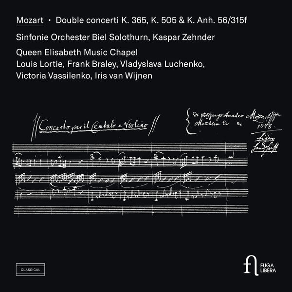 Sinfonie Orchester Biel Solothurn, Kaspar Zehnder - Mozart: Double concerti K. 365, K. 505 & K. Anh. 56/315f (2020) [FLAC 24bit/44,1kHz]