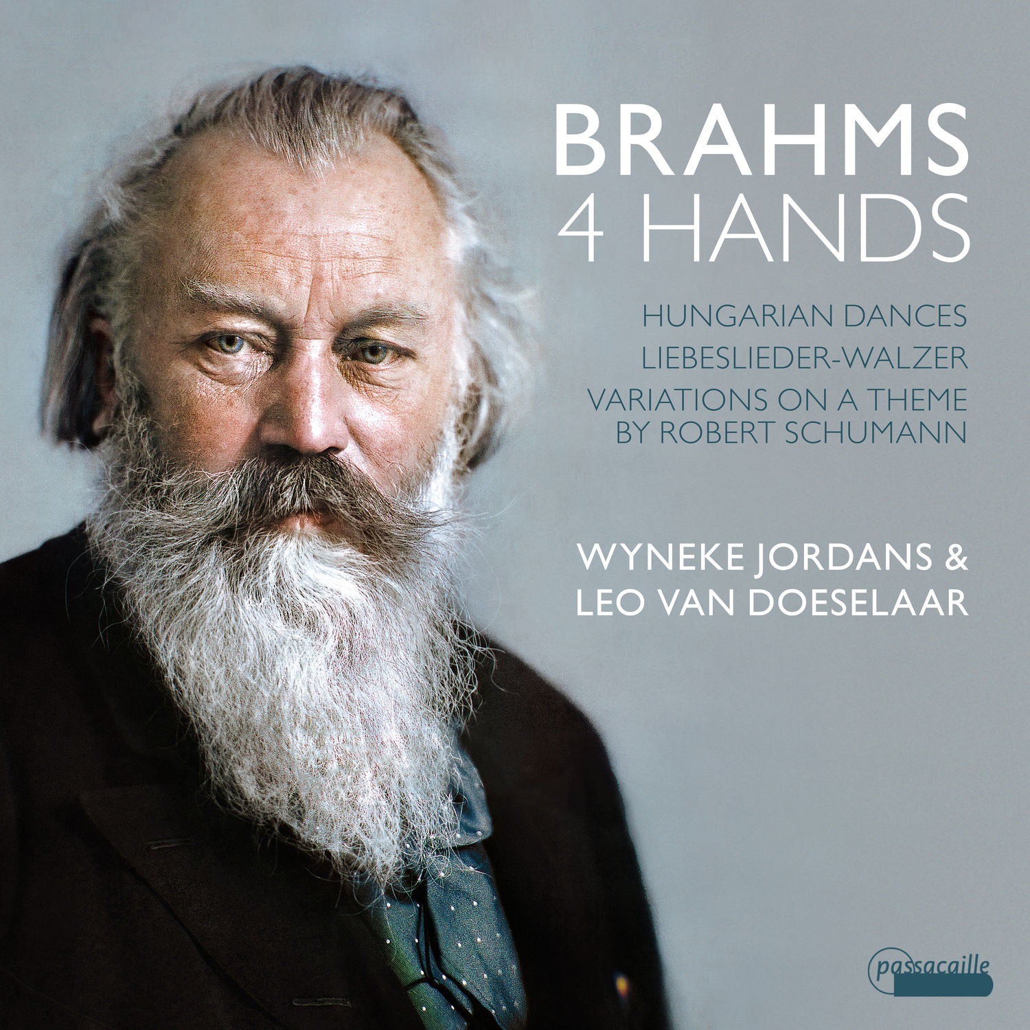 Wyneke Jordans & Leo Van Doeselaar - Brahms: Works for Piano Four-Hands (2021) [FLAC 24bit/96kHz]