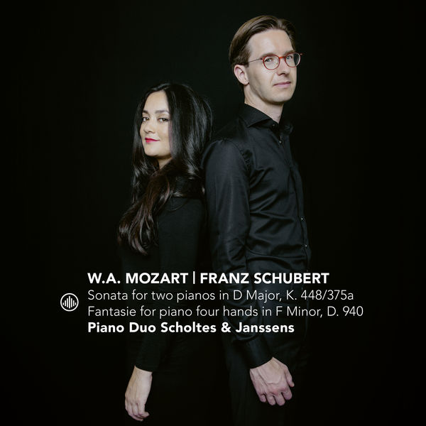 Piano Duo Scholtes and Janssens – Sonata for Two Pianos in D Major, K. 448-375a (2021) [FLAC 24bit/96kHz]