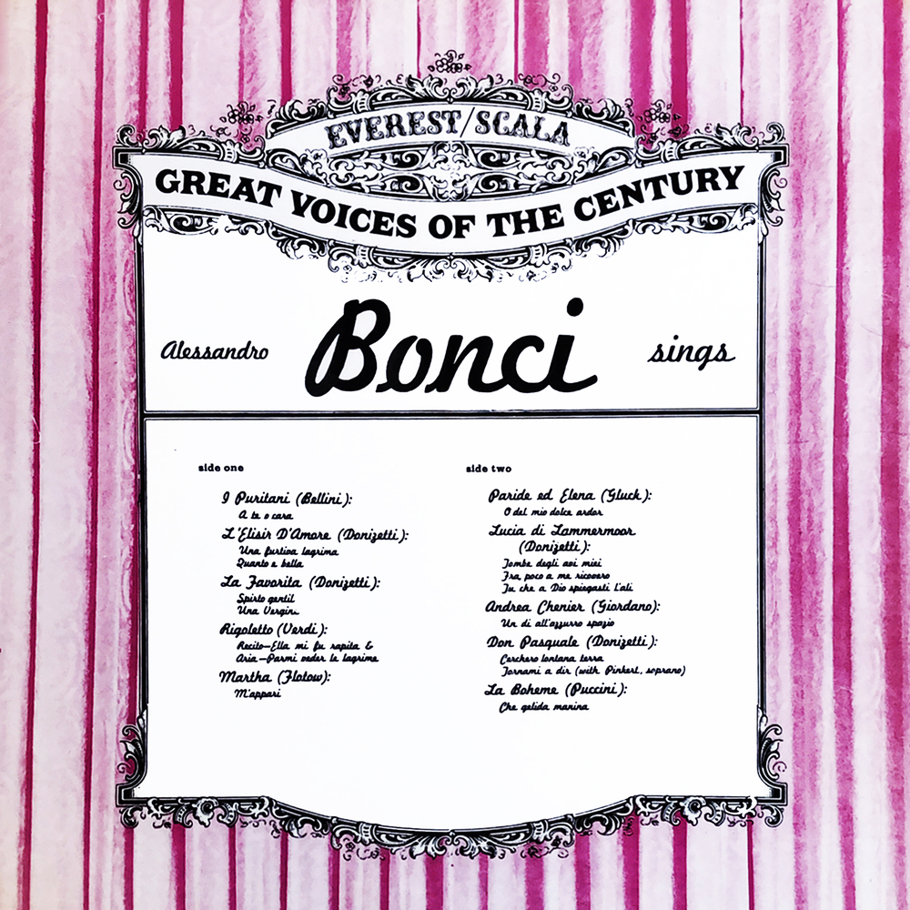 Alessandro Bonci – Alessandro Bonci Sings (1965/2021) [FLAC 24bit/96kHz]