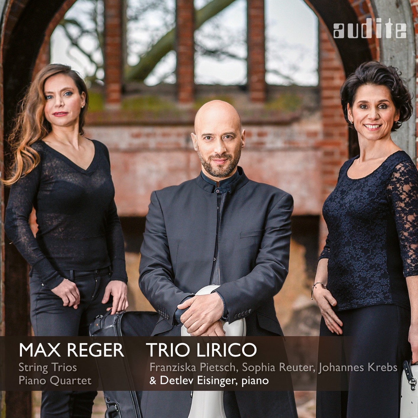 Trio Lirico & Detlev Eisinger - Reger: Complete String Trios & Piano Quartet in A Minor, Op. 133 (2017) [FLAC 24bit/96kHz]