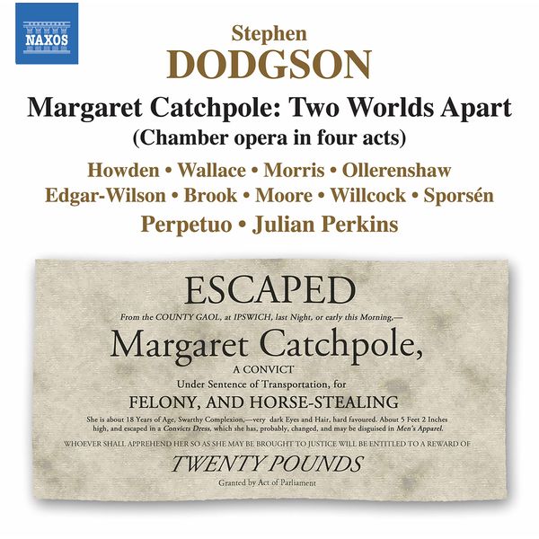 Perpetuo – Dodgson – Margaret Catchpole, Two Worlds Apart (2021) [FLAC 24bit/96kHz]