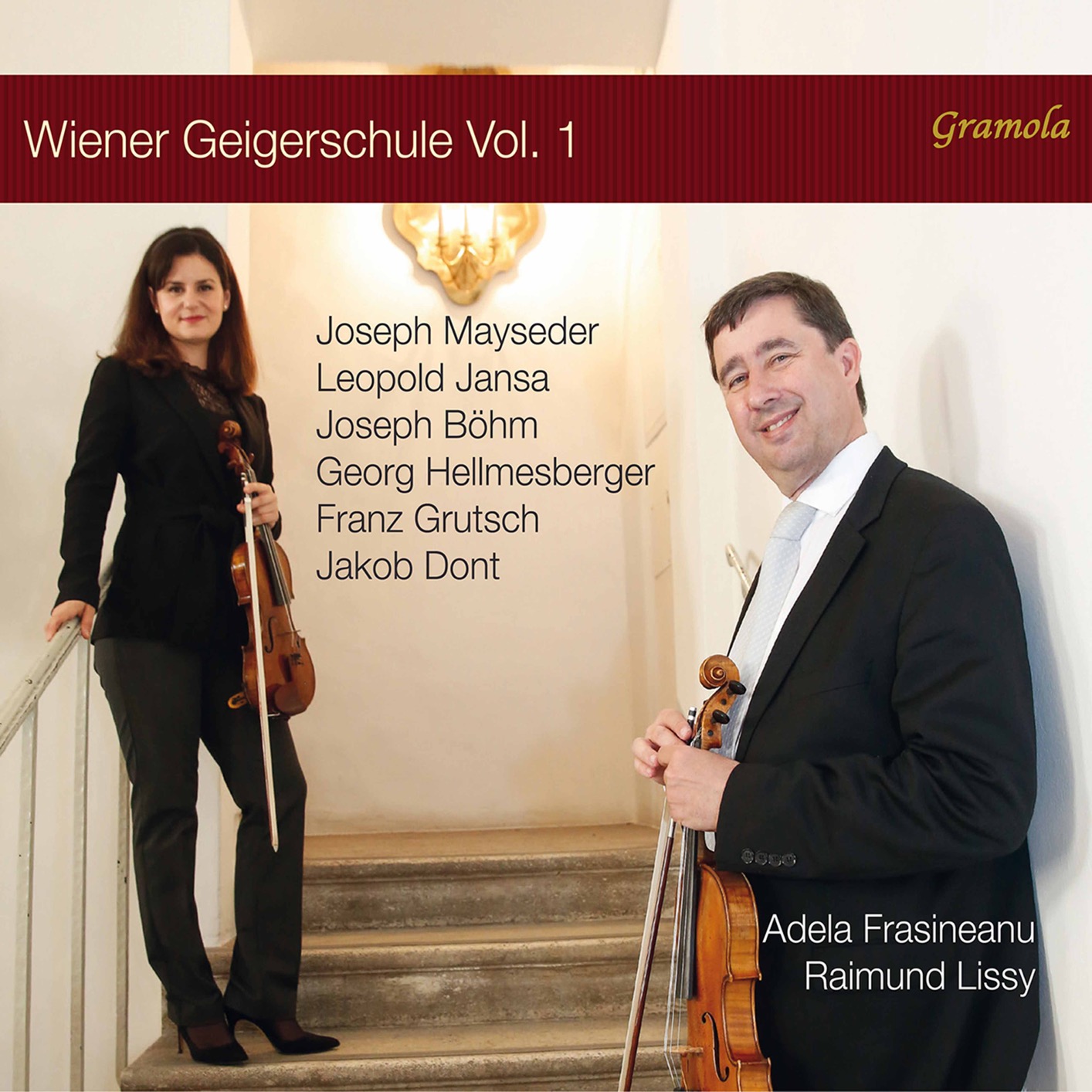 Raimund Lissy & Adela Frasineanu – The Viennese Violin School, Vol. 1 (2021) [FLAC 24bit/88,2kHz]