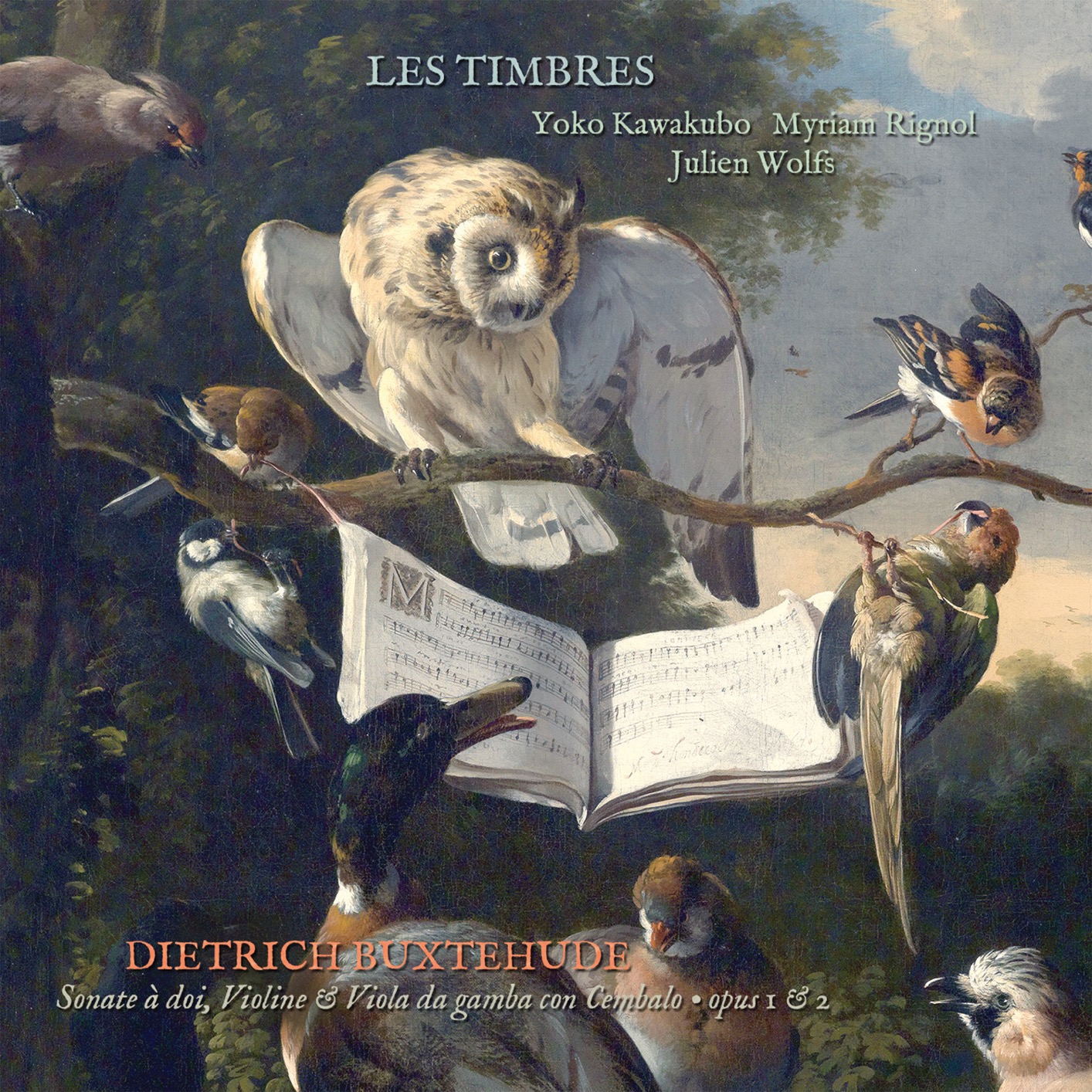 Les Timbres - Dietrich Buxtehude- Sonatine a doi, Violine and Viola da Gamba, Opus 1,2 (2021) [FLAC 24bit/96kHz]