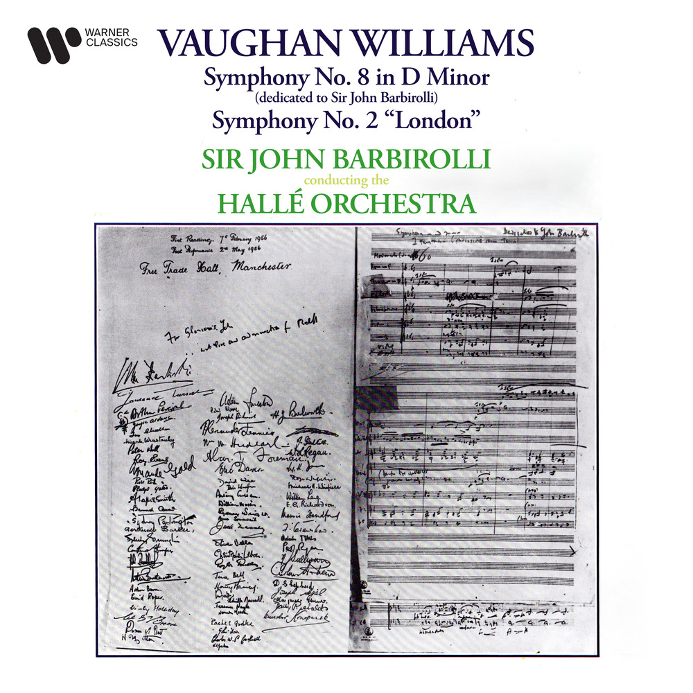 Sir John Barbirolli – Vaughan Williams: Symphonies Nos. 2 -A London Symphony- & 8 (2021) [FLAC 24bit/192kHz]
