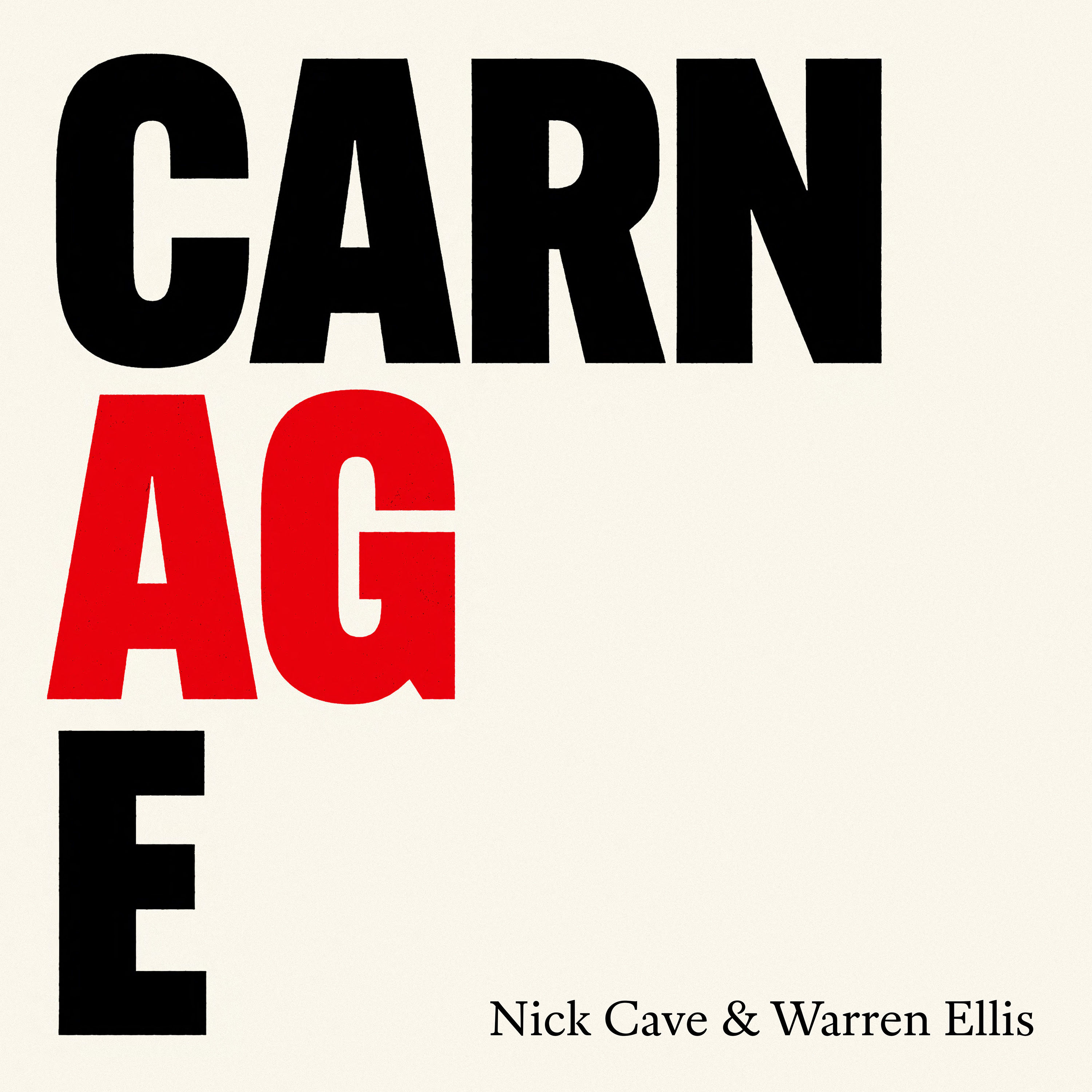 Nick Cave & Warren Ellis - CARNAGE (2021) [FLAC 24bit/44,1kHz]