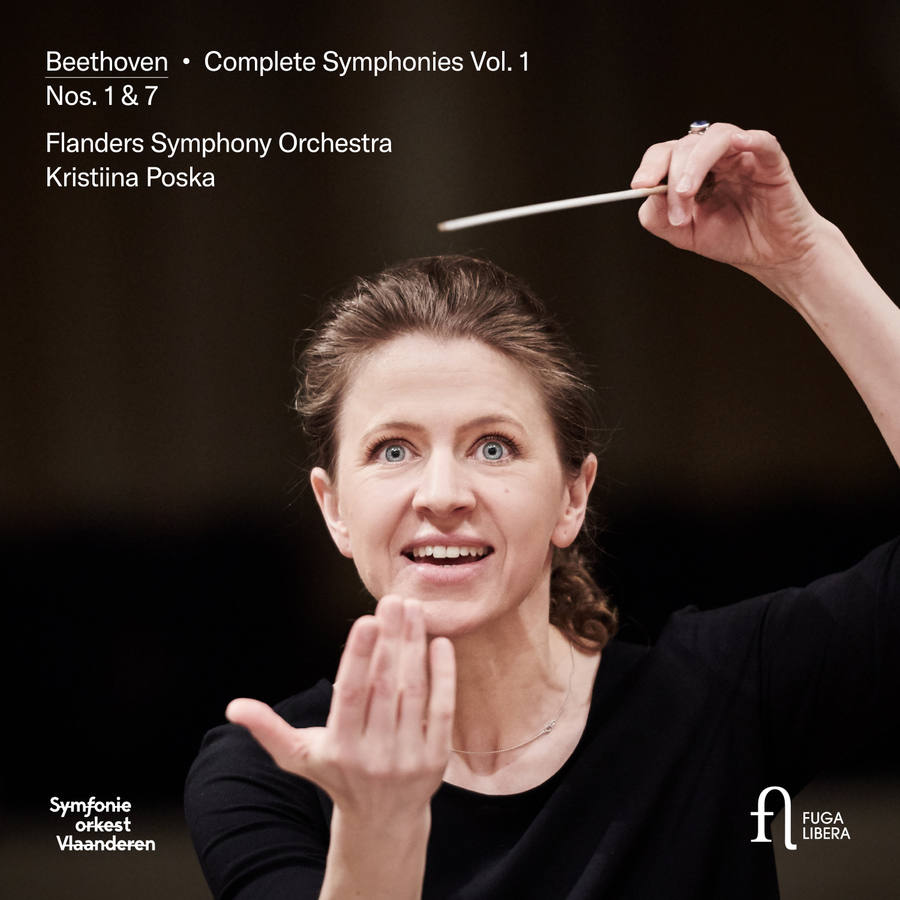 Flanders Symphony Orchestra & Kristiina Poska – Beethoven: Symphonies No. 1 & 7 (Complete Symphonies, Vol. 1) (2021) [FLAC 24bit/48kHz]
