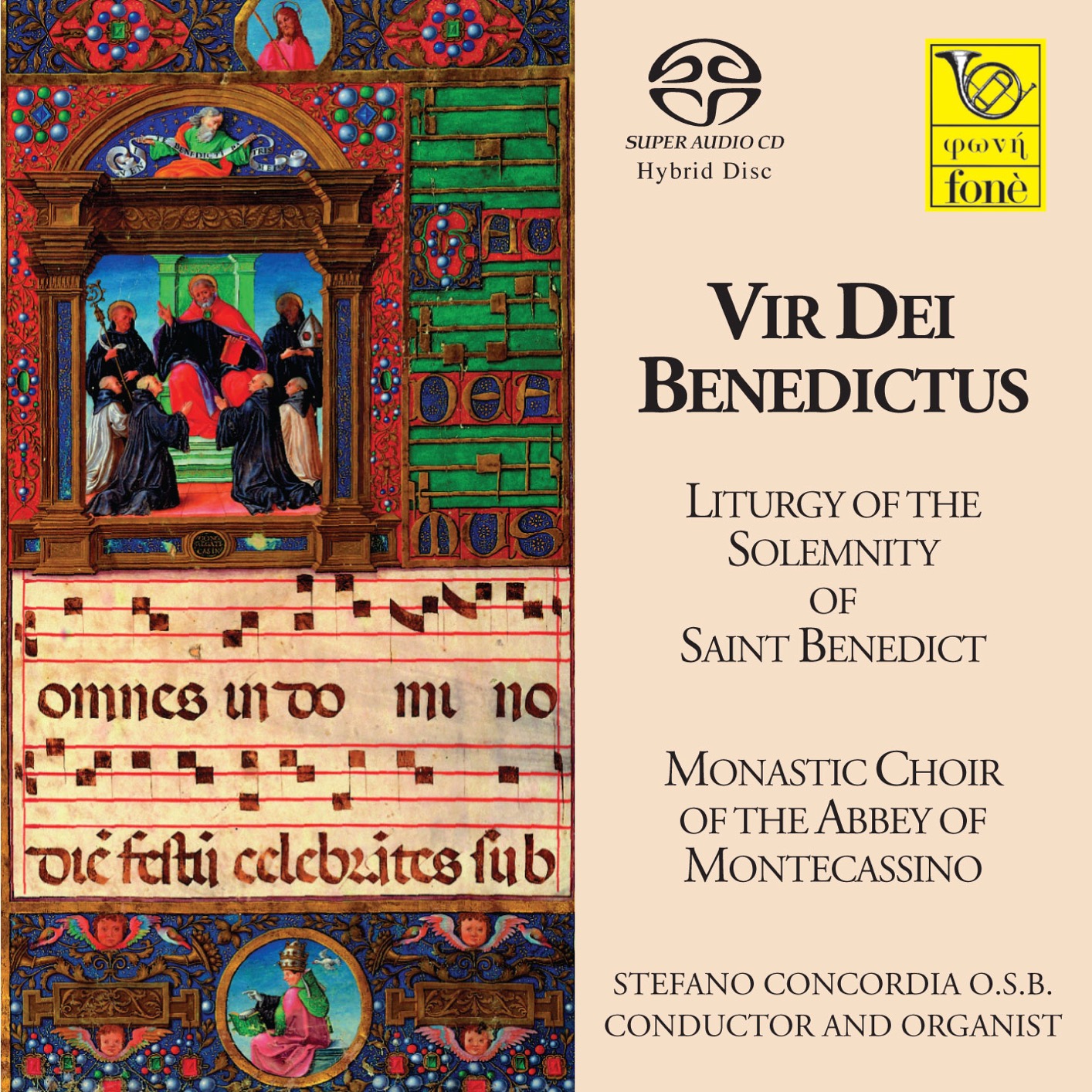 Monastic Chor of the Solemnity of Saint Benedict & Stefano Concordia – Vir Dei Benedictus (2021) [FLAC 24bit/88,2kHz]