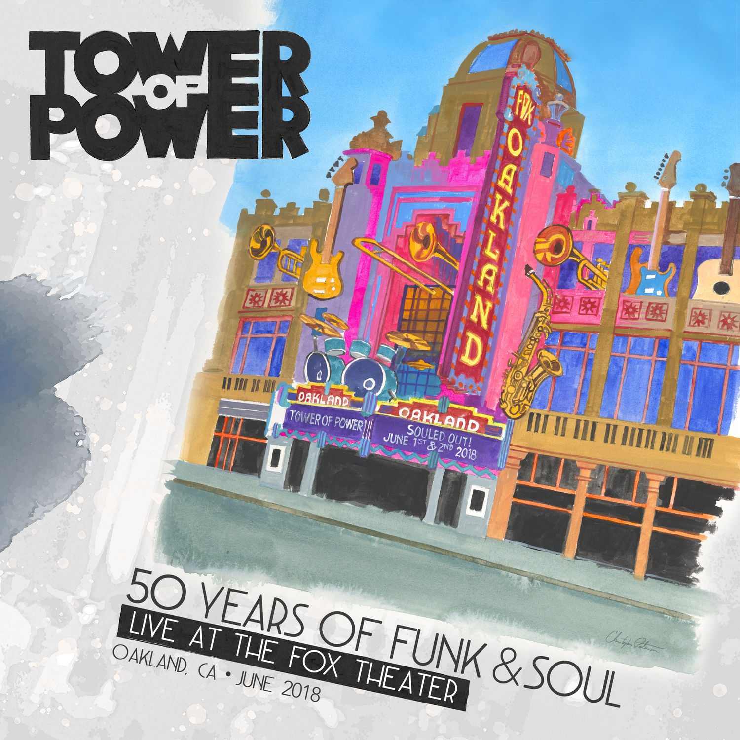 Tower Of Power – 50 Years of Funk & Soul Live at the Fox Theater-Oakland, CA – June 2018 (2021) [FLAC 24bit/96kHz]